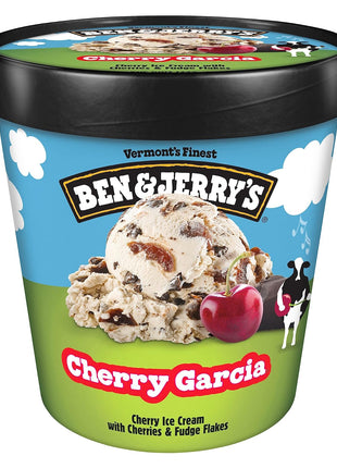 Ben & Jerry's Cherry Garcia Cherry Ice Cream 16 OZ