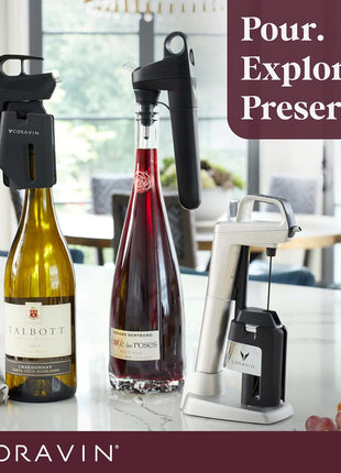 Coravin Timeless Three Plus Wine Preservation System- Black