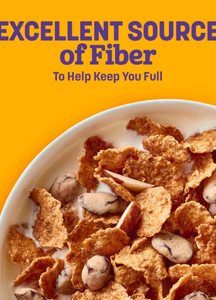 Raisin Nut Bran Cereal, High Fiber Cereal, Made with Whole Grain, 20.8 oz