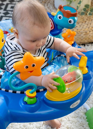 Baby Einstein Neptune's Ocean Discovery Activity Baby Jumper Activity Center, Ages 6 Months +, Max Weight 25 lbs., Unisex