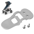 Replacement Closing Latch UppaBaby Vista 2015+ (and V2),Hinge Latch Compatible with UpperBaby Vista V1 & V2 Strollers,Secures Stroller in Closed Position,Gray 1-Pack Includes 2 Screws