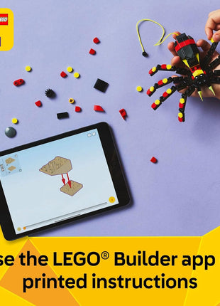 LEGO Creator 3 in 1 Wild Animals Surprising Spider Toy - Building Toy with 3 Build Options, Spider, Scorpion, or Snake - Animal Figures for Kids, Boys & Girls, Ages 7+ - Gift Idea for Birthday - 31159