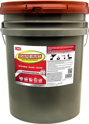 Evapo-Rust The Original Heavy Duty Rust Remover, Water-based, 5 Gallons