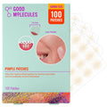 Good Molecules Pimple Patches for Face, 100 Pack â€“ Ultra-Thin Hydrocolloid Patches, Invisible Under Makeup, Conceals Blemishes, Blackheads & Zits, Suitable for Acne-Prone Skin