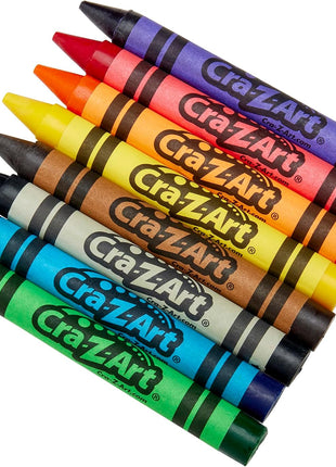 Cra-Z-Art 8ct Jumbo Crayons for Children, Back to School Essential for Ages 3 and Up