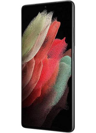 SAMSUNG Galaxy S21 Ultra 5G, US Version, 128GB, Phantom Black - Unlocked (Renewed)