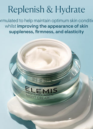 ELEMIS Pro-Collagen Night Cream for Face, Ultra Rich Moisturizer
