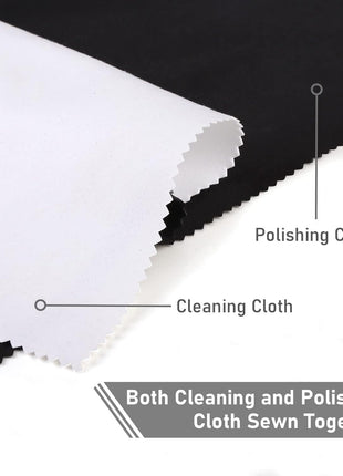 youbay Silver Jewelry Cleaning Cloth - Silver Polishing Cloth for Jewelry, Jewelry Cleaner Cloth for Tarnish Remover, Polishing Cloth for Gold Silver