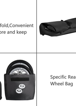 Stroller Travel Bag Compatible with UPPAbaby Vista, Vista V2, Cruz V2,Uppa-baby Bag With Wheels,Dual Handles,Luggage Tag for Airplane Flight Travel