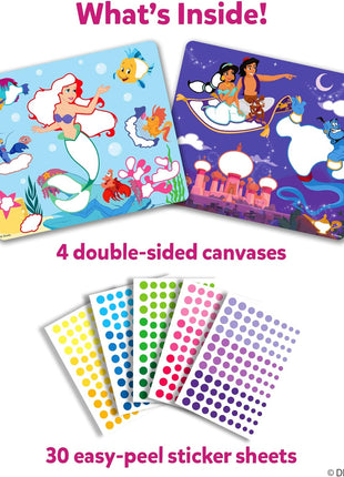 Skillmatics Dot It Sticker Art – Unicorns & Princesses, Craft Kit for Kids | 500+ Stickers, DIY Scrapbooking Activity, Screen-Free Travel Toys, Gift for Toddlers, Girls & Boys Ages 3, 4, 5, 6, 7