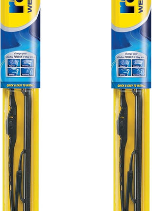 Rain-X 820149 WeatherBeater Wiper Blades, 22 inch Windshield Wipers (Pack of 2), Automotive Replacement Windshield Wiper Blades That Meet Or Exceed OEM Quality And Durability