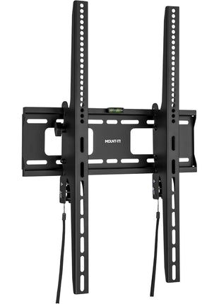 Mount-It! Portrait TV Wall Mount, Low Profile TV Mount for Vertical Mounting of Displays from 37 inch to 75 inch, High 165 lb Weight Capacity, Anti-Theft Design, Tilting Menu Wall Board Mount, Sturdy Design