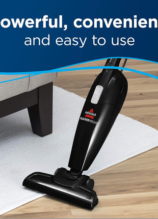 BISSELL Featherweight Stick Lightweight Bagless Vacuum with Crevice Tool, 2033M, Black