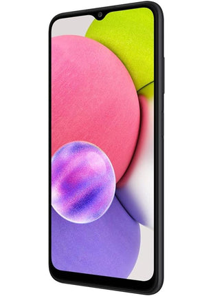 Samsung Galaxy A03s Cell Phone, AT&T GSM Unlocked Android Smartphone, 32GB, Long Lasting Battery, Expandable Storage, 3 Camera Lenses, Infinite Display - Black (Renewed)
