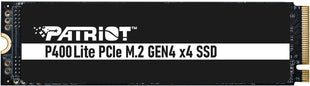 Patriot Memory P400 Lite M.2 PCIe Gen 4 x4 500GB SSD, Solid State Drive - P400LP500GM28H