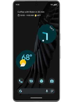 Google Pixel 7 5G, US Version, 128GB, Obsidian - Unlocked (Renewed)