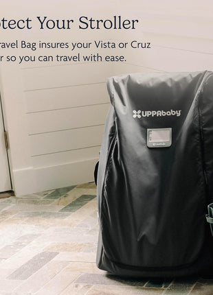 UPPAbaby Travel Bag for Vista and Cruz Strollers With TravelSafe Coverage