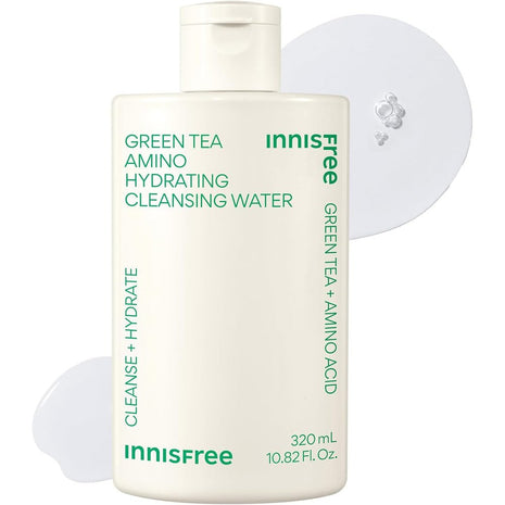 Innisfree (innisfree) Green Tea Amino Cleansing Water 320ml - Genuine Item Wipe-on Toner Cleanser Face Pores Moisturizing Oily Skin Combination Skin Korean Cosmetics