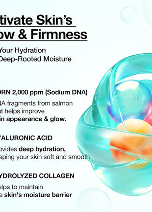 Anua PDRN Collagen Glow Facial Serum Spray, Hydrating Face Mist, Hyaluronic Acid, dewy glass finish, All Skin Types, Instant Plumping Hydration, Firming Care, Korean Skincare, 3.38 fl oz