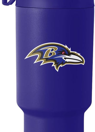 Simple Modern Officially Licensed NFL 30oz Tumbler with Flip Lid and Straws | Football Insulated Stainless Steel Cup | Gifts for Men Women | Trek Collection
