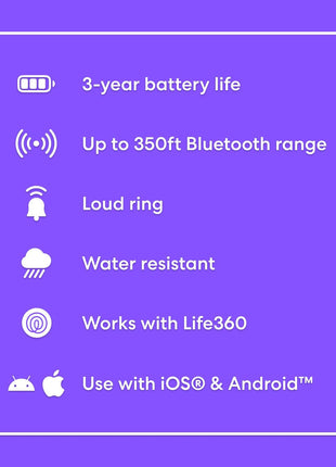 Life360 Tile Essentials - Bluetooth Trackers & Item Locators for Keys, Wallets, Remotes & More; Easily Find All Your Things. Both iOS and Android Compatible. 4-Pack (Mates/Slim/Sticker)