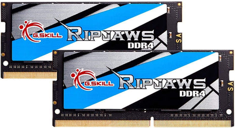 G.SKILL Ripjaws DDR4 SO-DIMM Series DDR4 RAM 32GB (2x16GB) 3200MT/s CL22-22-22-52 1.20V Unbuffered Non-ECC Notebook/Laptop Memory SO-DIMM (F4-3200C22D-32GRS)