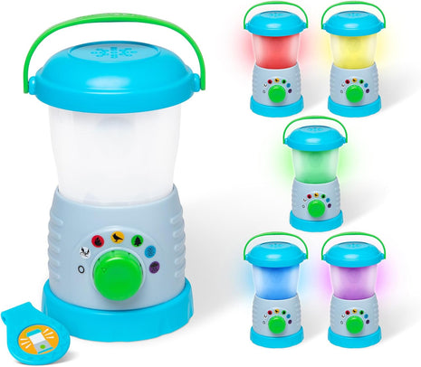 Melissa & Doug Let's Explore Light & Sound Camping Lantern Play Set