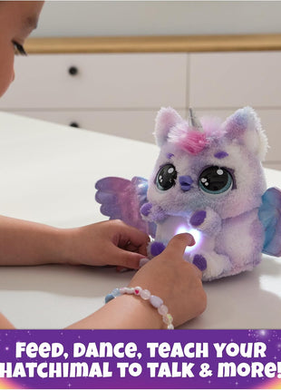Hatchimals Alive, Mystery Hatch Pufficorn, Surprise Interactive Toy & Egg with Mist, Lights & Sounds (Styles May Vary), Kids Toys for Girls & Boys