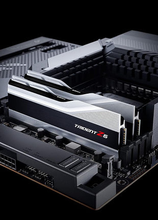 32GB G.Skill DDR5 Trident Z5 6400MHz CL32 1.40V Dual Channel Kit 2X 16GB Silver