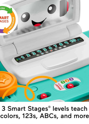 Fisher-Price Baby & Toddler Toy Laugh & Learn DJ Table, Educational Musical Activity Center for Developmental Play Infants Ages 6+ Months
