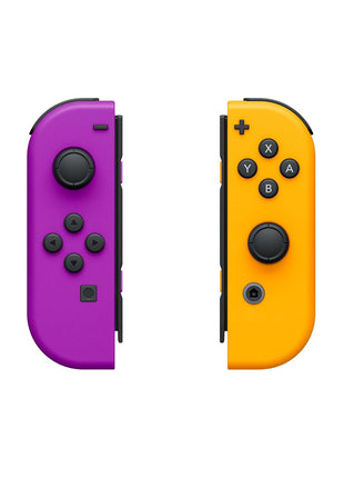 Nintendo Neon Purple/Neon Orange Joy-Con (L-R) - Switch