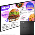 Digital Signage Player by Mandoe 鈥?Easy Setup, AI Template Creation, Premium Templates for Restaurants, Retail, and Business Displays