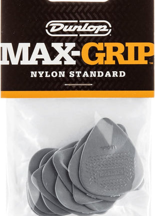 Jim Dunlop Max-Grip® Nylon Standard Pick .60MM - 12 Pack