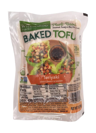 Wildwood, Organic SprouTofu Baked Tofu, Teriyaki, 6 oz
