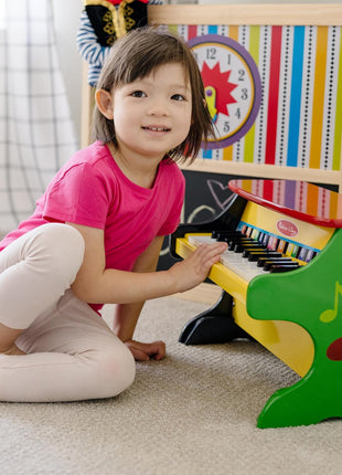 Melissa & Doug Learn-to-Play Piano with 25 Keys and Color-Coded Songbook Toy Piano Kids, Toddler Toys for Ages 3+