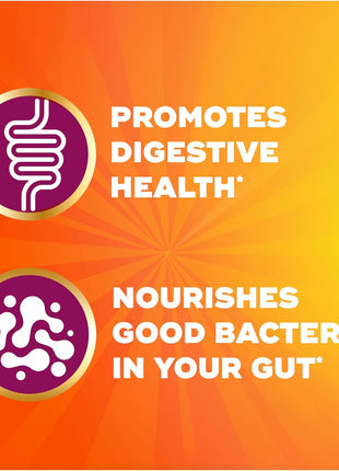 Metamucil Fiber Gummies for Adults, No Sugar Added Orange Flavor, 5g Prebiotic Plant Based Fiber Supplement Blend, 120 Count