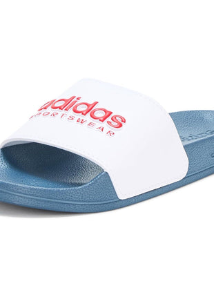 adidas Adult Adilette Shower Core Black/White/Core Black 10