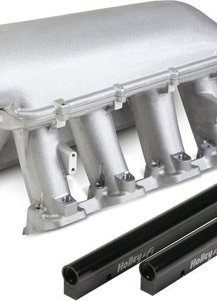 Holley 300-116 Efi Hi-Ram Intake Manifold With 1 X 92 Mm Gm Ls Throttle Body