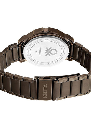 United Colors of Benetton Men Brown Round Dial Analog Watch - UWUCG1801