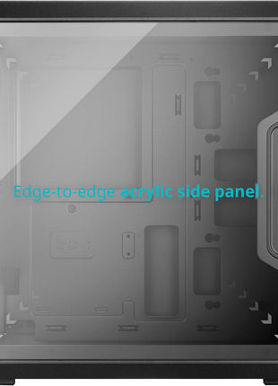 Cooler Master Q300L V1 Micro-ATX PC Case, High Airflow, Transparent Panel | 360mm Graphics Card Support, 240mm AIO Support, Micro-ATX Motherboard, Magnetic Dust Filters, Modular I/O Panel