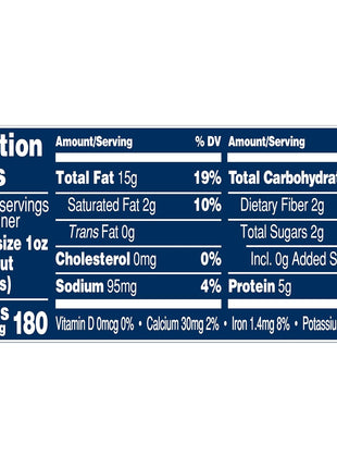 PLANTERS Deluxe Mixed Nuts with Sea Salt, 27 oz Resealable Container - Variety Mixed Nuts Snacks with Cashews, Almonds, Pecans, Pistachios & Hazelnuts - Energy Boost - Kosher