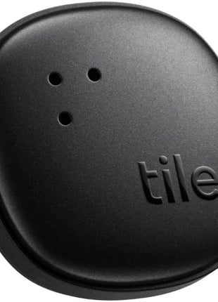 Life360 Tile Sticker - Small Bluetooth Tracker, Remote Finder and Item Locator for Bikes, Glasses and More. Both iOS and Android Compatible. Phone Finder. 1-Pack (Black)
