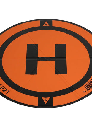 Hoodman 3 Foot Weighted UAV Drone Landing Pad - fits Matrice 4E, Mini 4 Pro, mini 3 pro, mavic, spark - Durable, No Stakes Required, collapses to 1/3 of deployed size