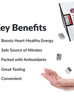 Force Factor Total Beets Soft Chews with Beetroot, Nitrates, L-Citrulline, Grapeseed Extract & Antioxidants, Healthy Energy Supplement, 120 Count 2-Pack & 60 Count