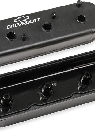 Holley Gm Valve Cvr Black Ls1 W/Coil Stand