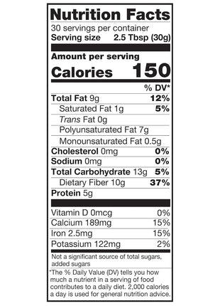 BetterBody Foods Organic Chia Seeds 2 lbs, 32 Oz, with Omega-3, Non-GMO, Gluten Free, Keto Diet Friendly, Vegan, Good Source of Fiber