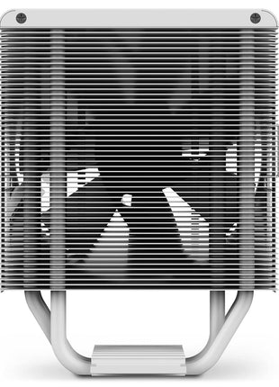 NZXT T120 CPU Air Cooler - RC-TN120-W1 - Conductive Copper Pipes - Fluid Dynamic Bearings - AMD and Intel Compatibility - White