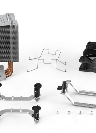 be quiet! Pure Rock Slim 2 130W TDP CPU Cooler | Intel1700 1200 1150 1151 1155 | AMD4 AMD5 | Silver | BK030
