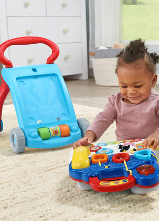 VTech Sit-to-Stand Learning Walker (Frustration Free Packaging), Blue