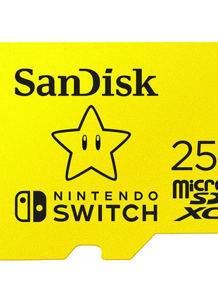 SanDisk 256GB microSDXC-Card, Licensed for Nintendo-Switch - SDSQXAO-256G-GNCZN